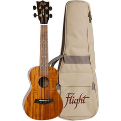 Flight DUC445 Concert Acacia Ukulele with Bag