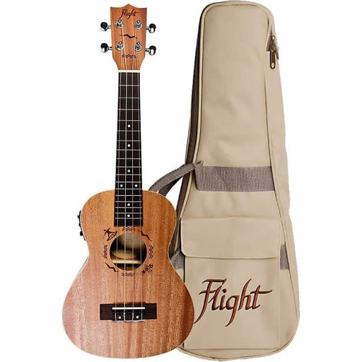Flight DUC323 Concert Electro-Acoustic Ukulele with Bag