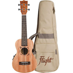 Flight DUC523 Concert Electro-Acoustic Ukulele with Bag