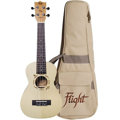 Flight DUC325 Concert Ukulele with Bag
