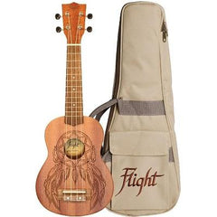 Flight Dreamcatcher Soprano Ukulele with Bag
