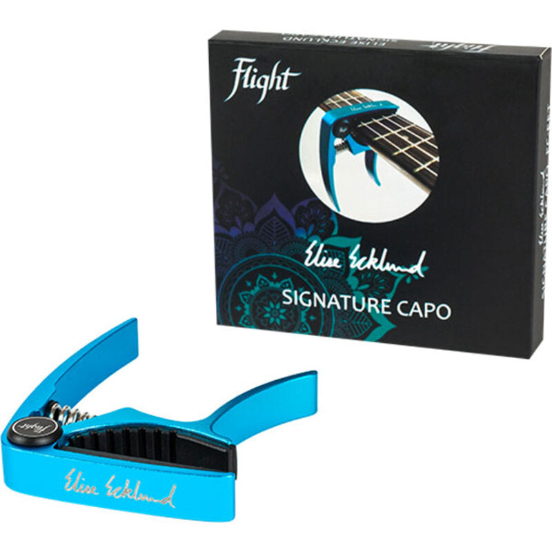 Flight FC-EE Elise Ecklund Signature Ukulele Capo - Turquoise