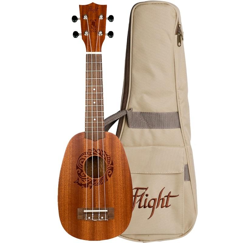 Flight NUP310 Pineapple Soprano Ukulele with Bag-Ukulele-Flight-Engadine Music
