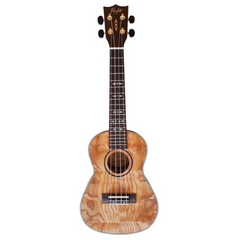Flight DUC410 QA Quilted Ash Concert Ukulele with Bag-Ukulele-Flight-Engadine Music