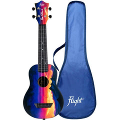 Flight TUS-EE SUNSET Elise Ecklund Travel Soprano Ukulele-Ukulele-Flight-Engadine Music