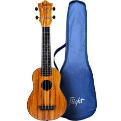 Flight TUS-55 Acacia Travel Soprano Ukulele