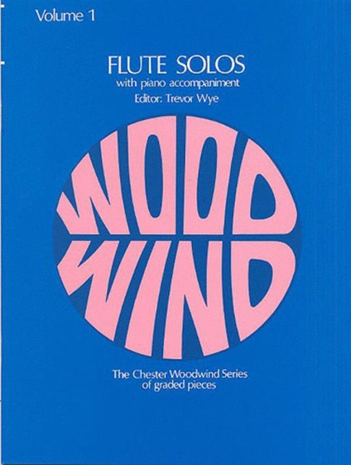 Flute Solos Vol 1 (Wye) Flute & Piano-Woodwind-Chester Music-Engadine Music