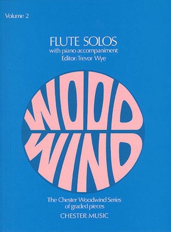 Flute Solos Vol 2 (Wye) Flute & Piano Book-Woodwind-Chester Music-Engadine Music