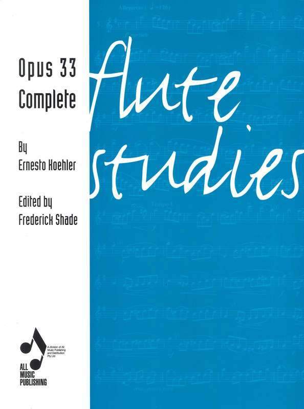 Flute Studies Op. 33 Complete-Woodwind-All Music Publishing-Engadine Music