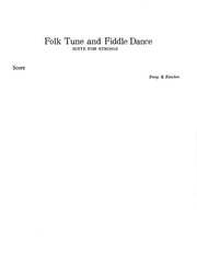 Folk Tune and Fiddle Dance, Percy E. Fletcher String Orchestra