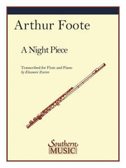 Foote - A Night Piece Flute/Piano-Woodwind-Southern Music Co.-Engadine Music