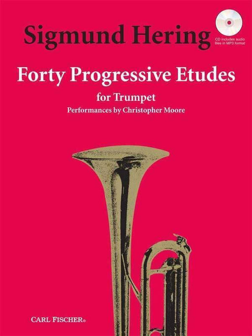 Forty Progressive Etudes for Trumpet-Brass-Carl Fischer-Engadine Music