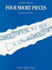 Four Short Pieces Clarinet/Piano-Woodwind-Boosey & Hawkes-Engadine Music