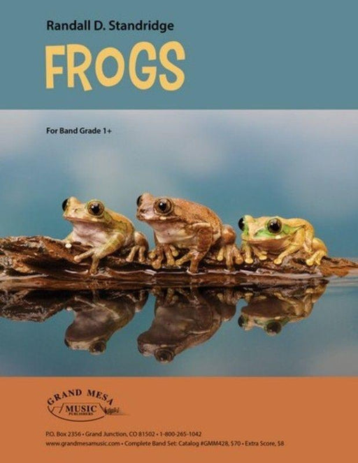 Frogs, Randall D. Standridge Concert Band Grade 1.5-Concert Band Chart-Grand Mesa Music-Engadine Music