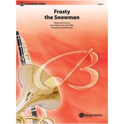 Frosty the Snowman Arr. Gerald Sebesky Concert Band Chart Grade 1-Concert Band Chart-Alfred-Engadine Music