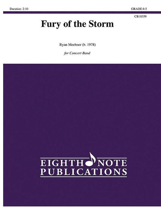 Fury of the Storm, Ryan Meeboer Concert Band Grade 0.5-Concert Band Chart-Eighth Note Publications-Engadine Music