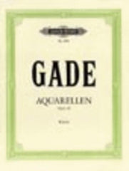 Gade - Aquarelles Op. 19, Piano