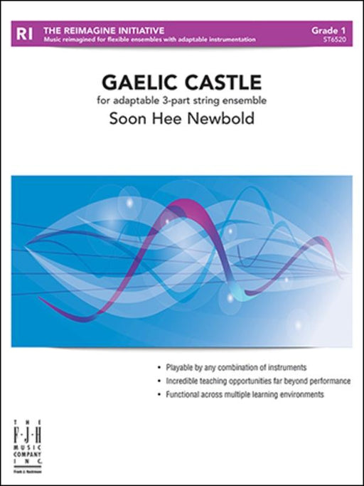 Gaelic Castle, Soon Hee Newbold 3-Part Adaptable Concert Band Grade 1