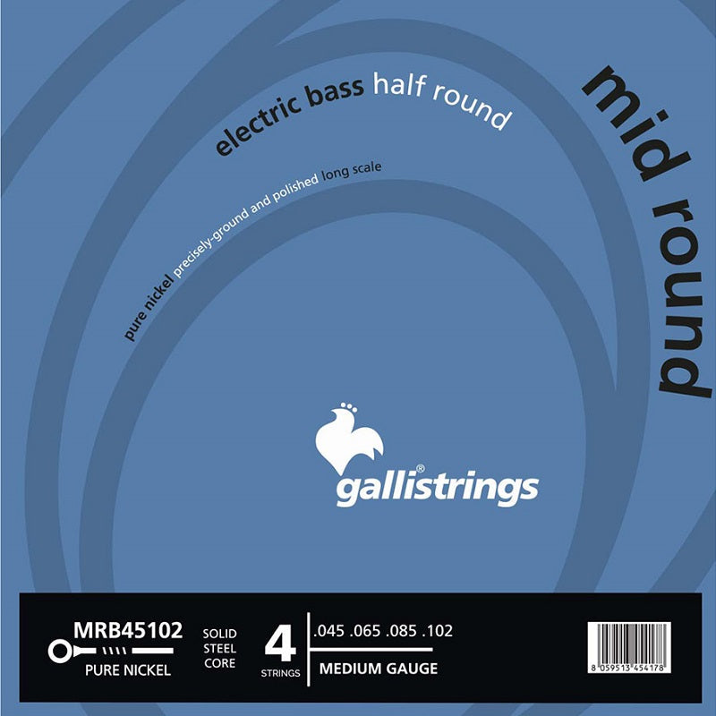 Galli Half Round Bass String Set