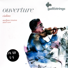 Galli Ouverture Steel Core Violin String Set - Various Sizes