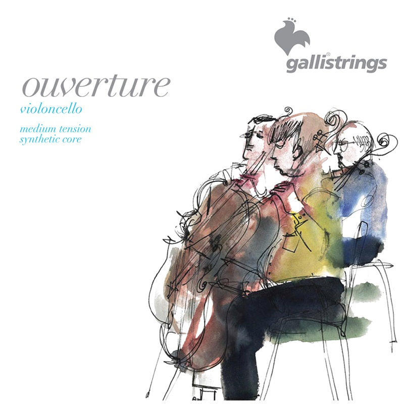 Galli Ouverture Synthetic Core Cello String Set - Various Sizes