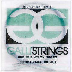 Galli Soprano Ukulele Black Nylon String Set