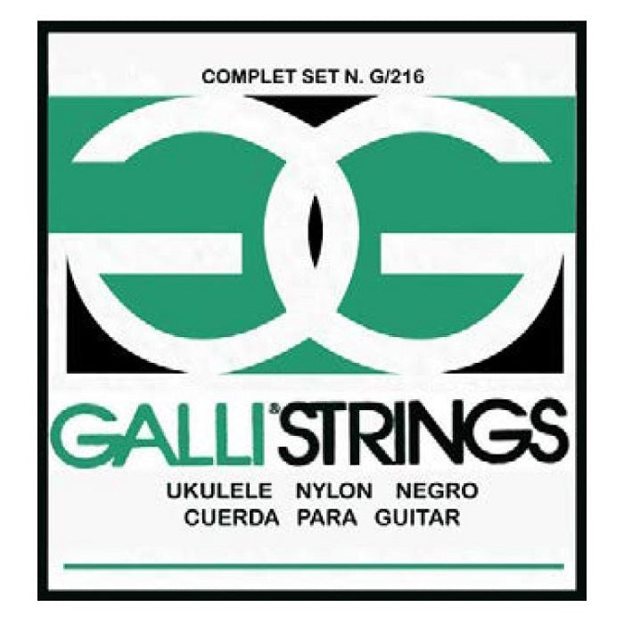 Galli Soprano Ukulele Black Nylon String Set