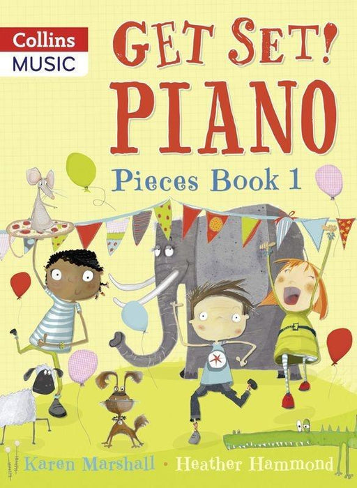 Get Set! Piano Pieces Book 1-Piano & Keyboard-Collins Music-Engadine Music