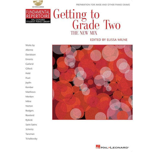 Getting To Grade Two The New Mix - Bk/CD-Piano & Keyboard-Hal Leonard-Engadine Music