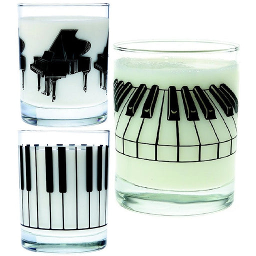 Glass Tumbler Keys Imprint - Various