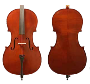 Gliga III Cello Outfit Nitro Antique Finish 1/8 Size