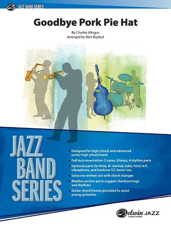 Goodbye Pork Pie Hat, Mingus Arr. Alan Baylock Stage Band Chart Grade 3.5-Stage Band chart-Alfred-Engadine Music