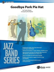 Goodbye Pork Pie Hat, Mingus Arr. Alan Baylock Stage Band Chart Grade 3.5-Stage Band chart-Alfred-Engadine Music