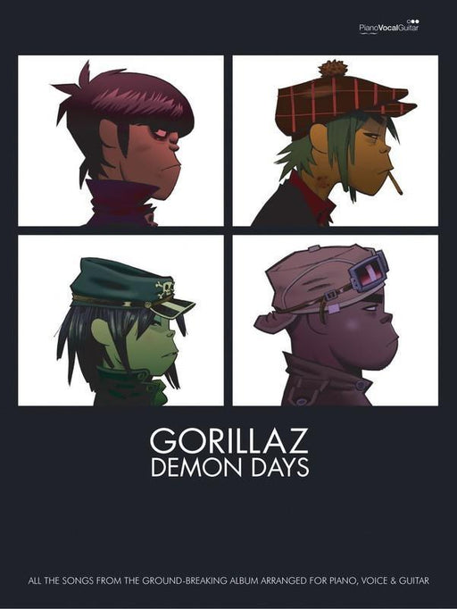 Gorillaz - Demon Days, Piano Vocal & Guitar