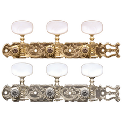 Gotoh Classical Plated Machine Heads Pearloid Buttons (3-a-side)