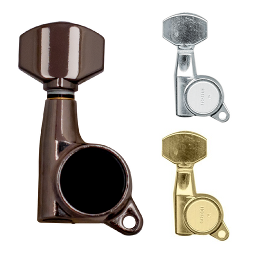 Gotoh Electric Deluxe Machine Heads Singles Set (6-in-line)