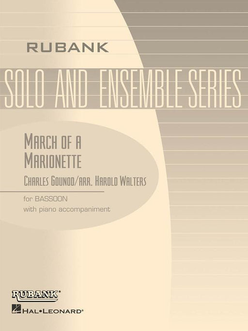Gounod - March of a Marionette Bassoon/Piano-Woodwind-Rubank Publications-Engadine Music