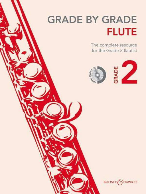 Grade By Grade - Flute Grade 2-Woodwind-Boosey & Hawkes-Engadine Music