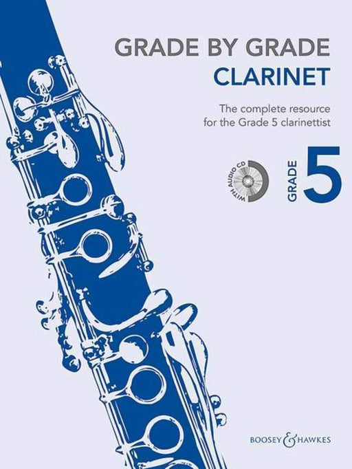 Grade by Grade Clarinet Grade 5-Woodwind-Boosey & Hawkes-Engadine Music