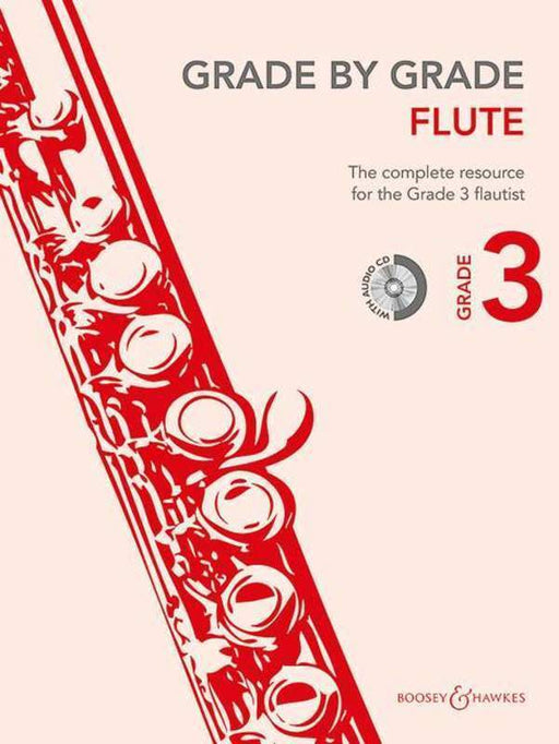 Grade by Grade Flute Grade 3-Woodwind-Boosey & Hawkes-Engadine Music