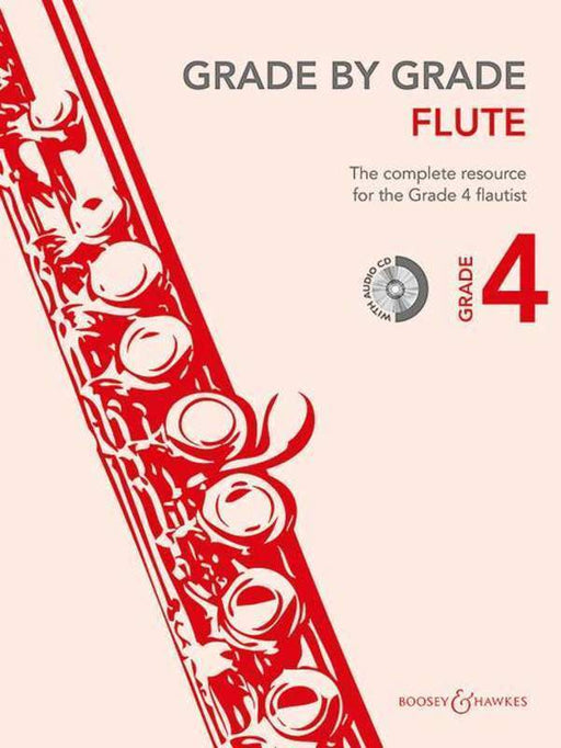 Grade by Grade Flute Grade 4-Woodwind-Boosey & Hawkes-Engadine Music