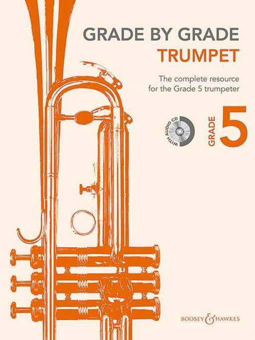 Grade by Grade Trumpet Grade 5-Brass-Boosey & Hawkes-Engadine Music