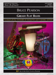 Greasy Flat Blues - Jazz Ensemble Grade 1.5