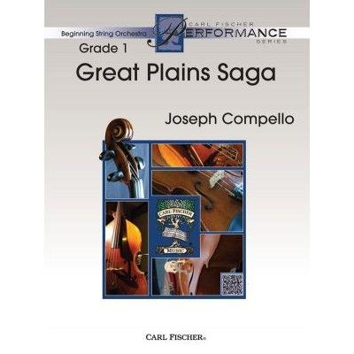 Great Plains Saga, Joseph Compello String Orchestra Grade 1-String Orchestra-Carl Fischer-Engadine Music
