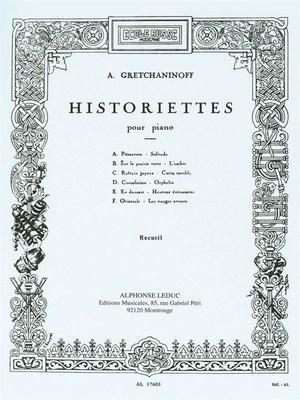 Grechaninov - Historiettes Op. 118, Piano