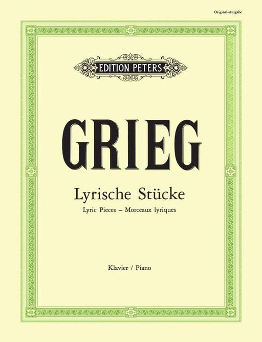 Grieg - Lyric Pieces Book 1 Op. 12, Piano