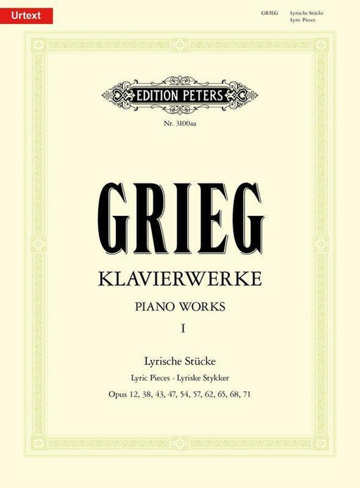 Grieg - Piano Works Vol. 1 Complete Lyric Pieces, Piano