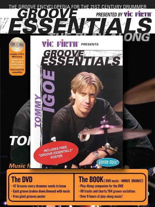 Groove Essentials, Tommy Igoe - Book & DVD-Percussion-Hudson Music-Engadine Music