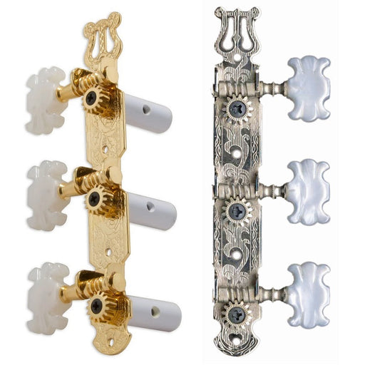Grover Classical Machine Heads Pearloid Butterfly Buttons (3-a-side)