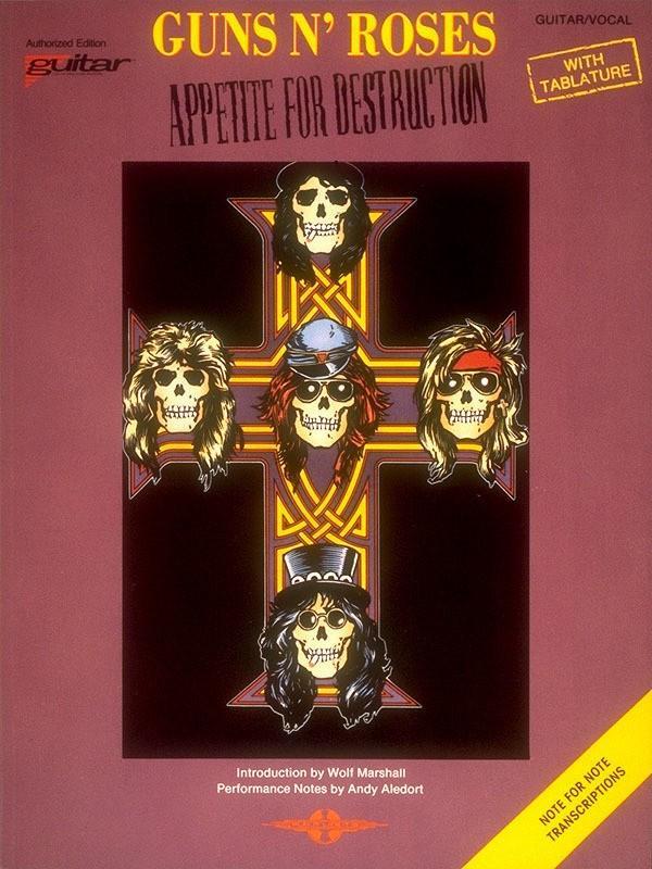 Guns N' Roses - Appetite for Destruction, Guitar-Guitar & Folk-Cherry Lane Music-Engadine Music